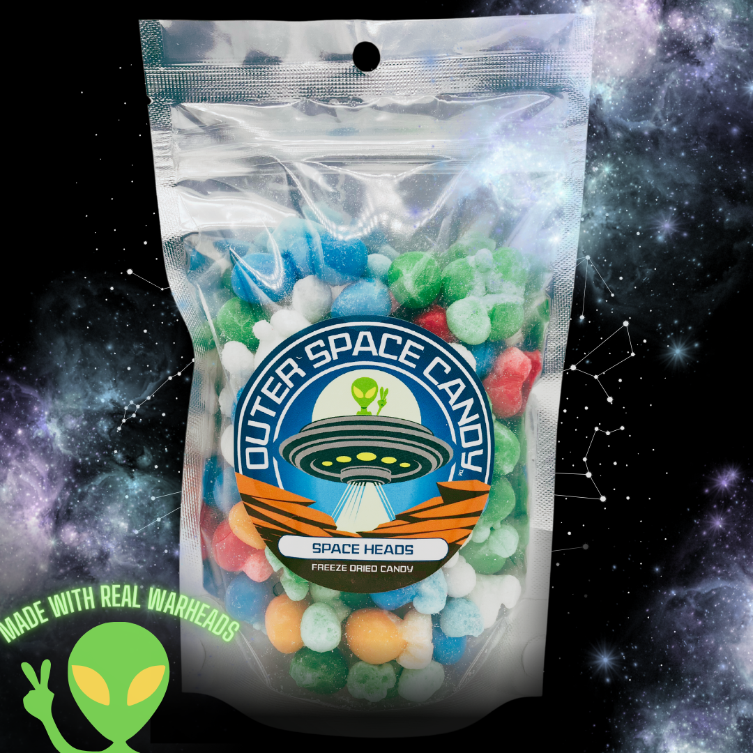 Space Heads - Freeze Dried AirHeads Bites Candy