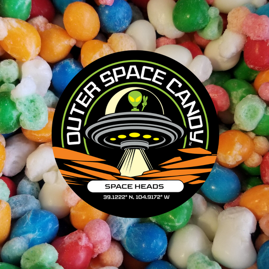 Space Heads - Freeze Dried AirHeads Bites Candy
